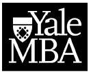 Yale MBA Yale