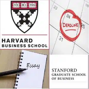 HBS-Stanford Deadlines-Essays