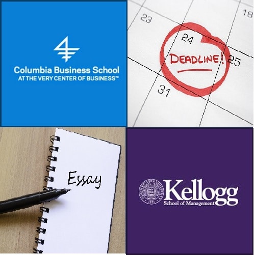 Columbia-Kellogg Deadlines-Essays