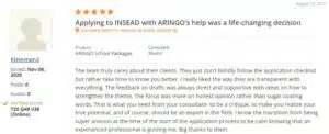Applying to INSEAD with Aringo's help was a life-changing decision