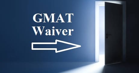 MBA GMAT waiver